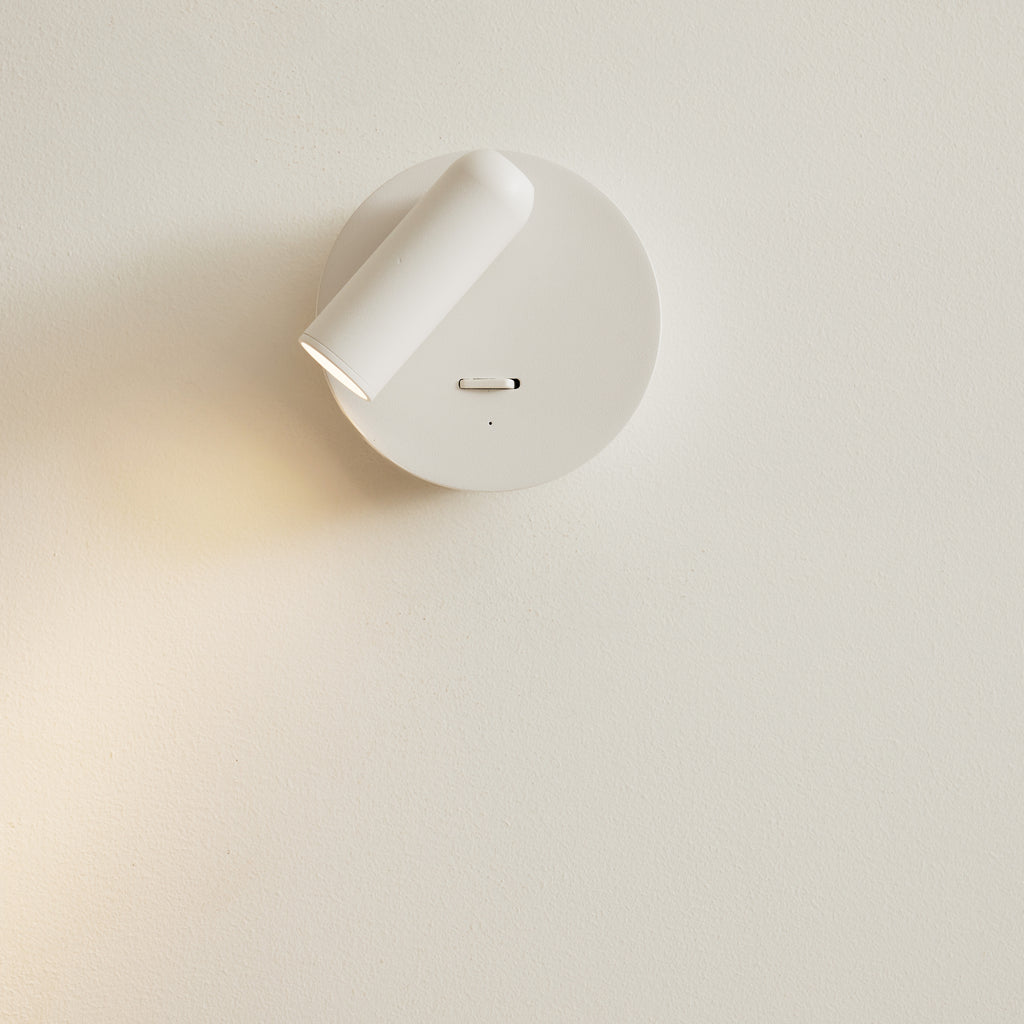 Liseuse sans fil blanche