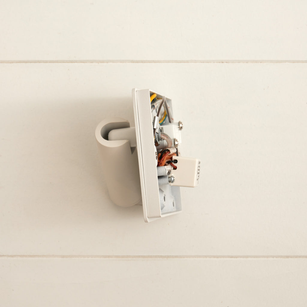 Liseuse encastrable blanche