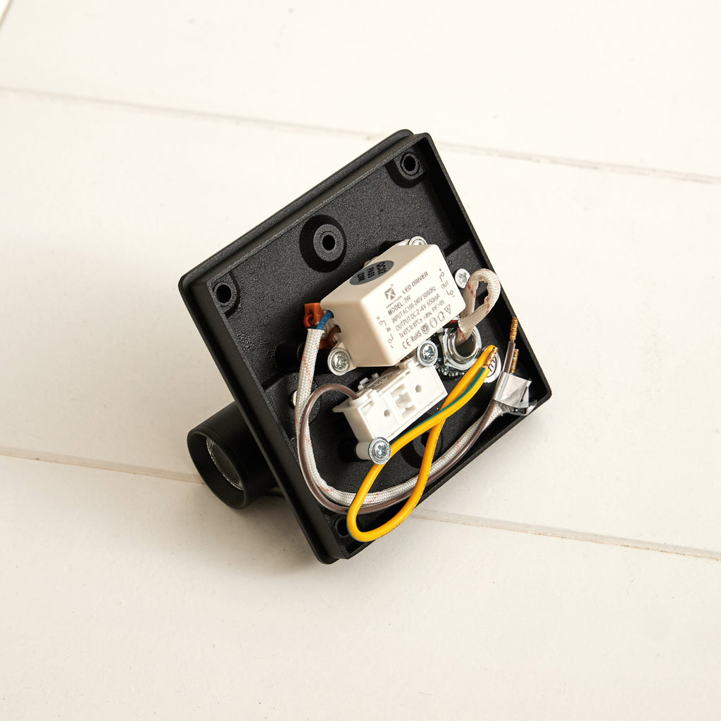 Liseuse encastrable noire