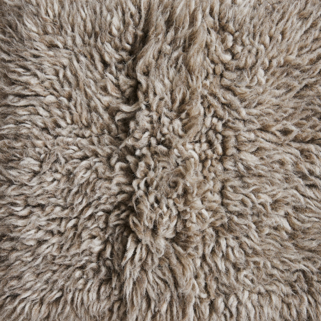 Grand Tapis en laine Ligne Gris