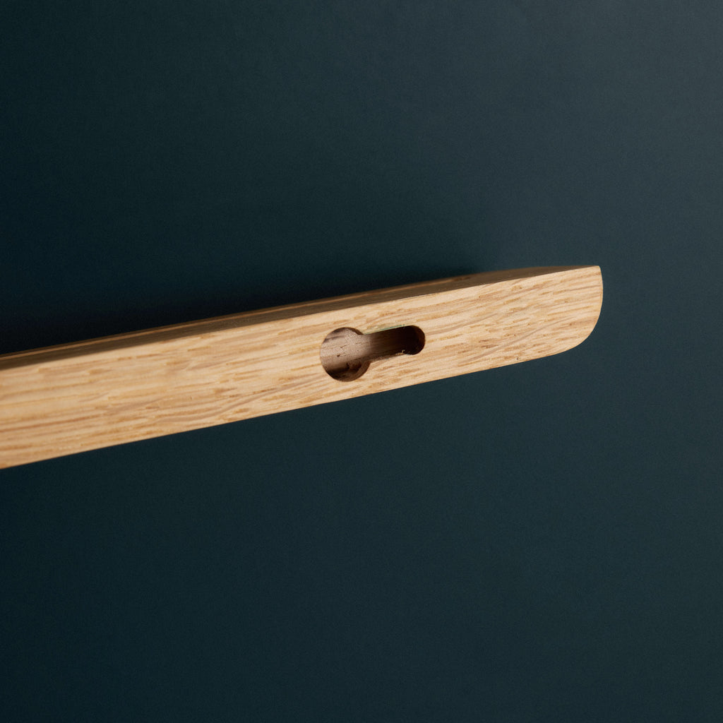 Lot de 2 étagères fines en bois