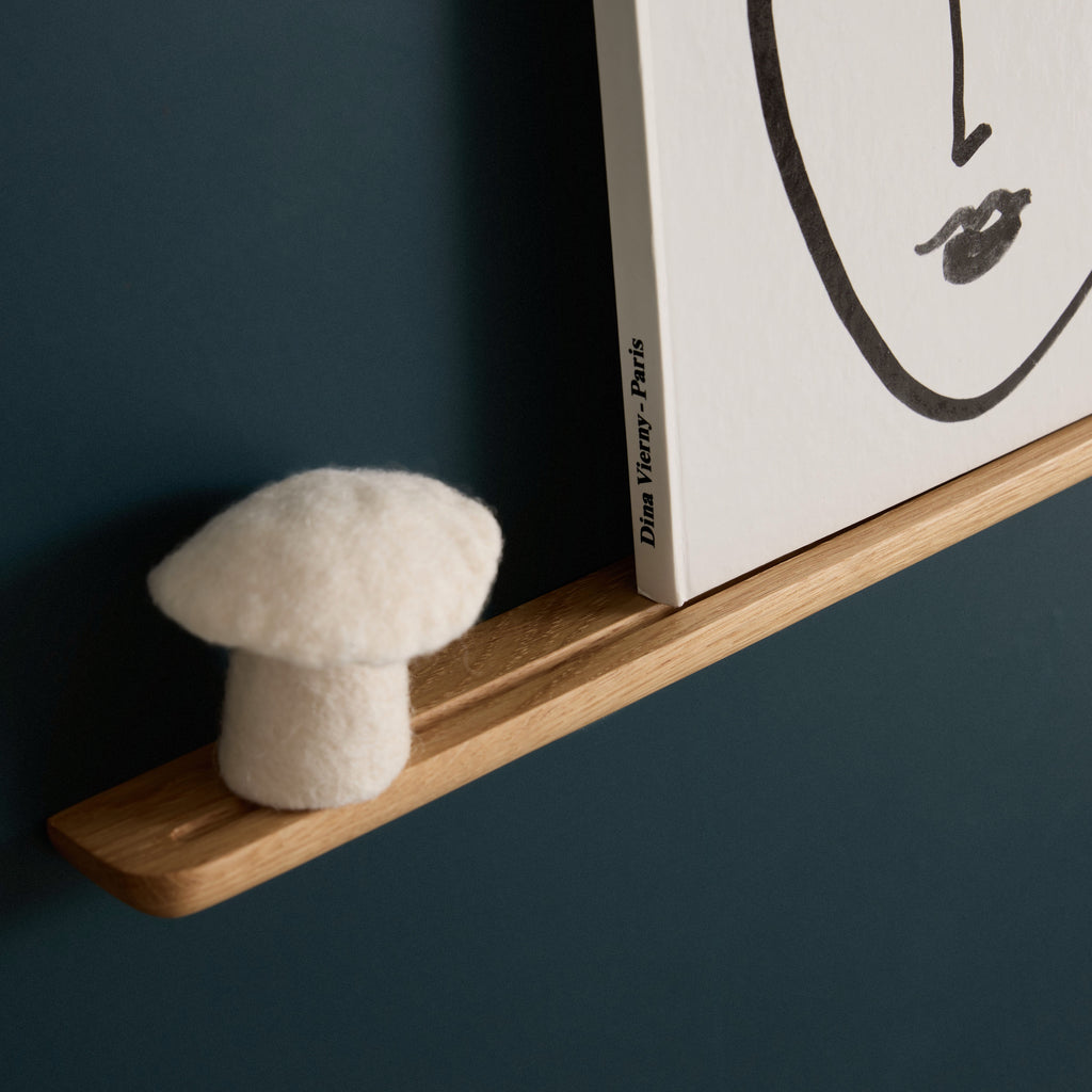 Lot de 3 étagères fines en bois