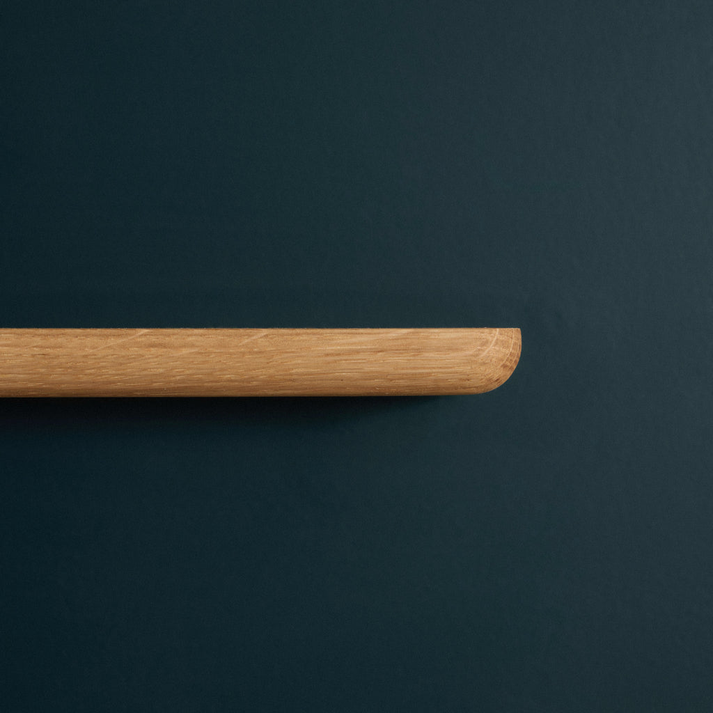 Lot de 2 étagères fines en bois