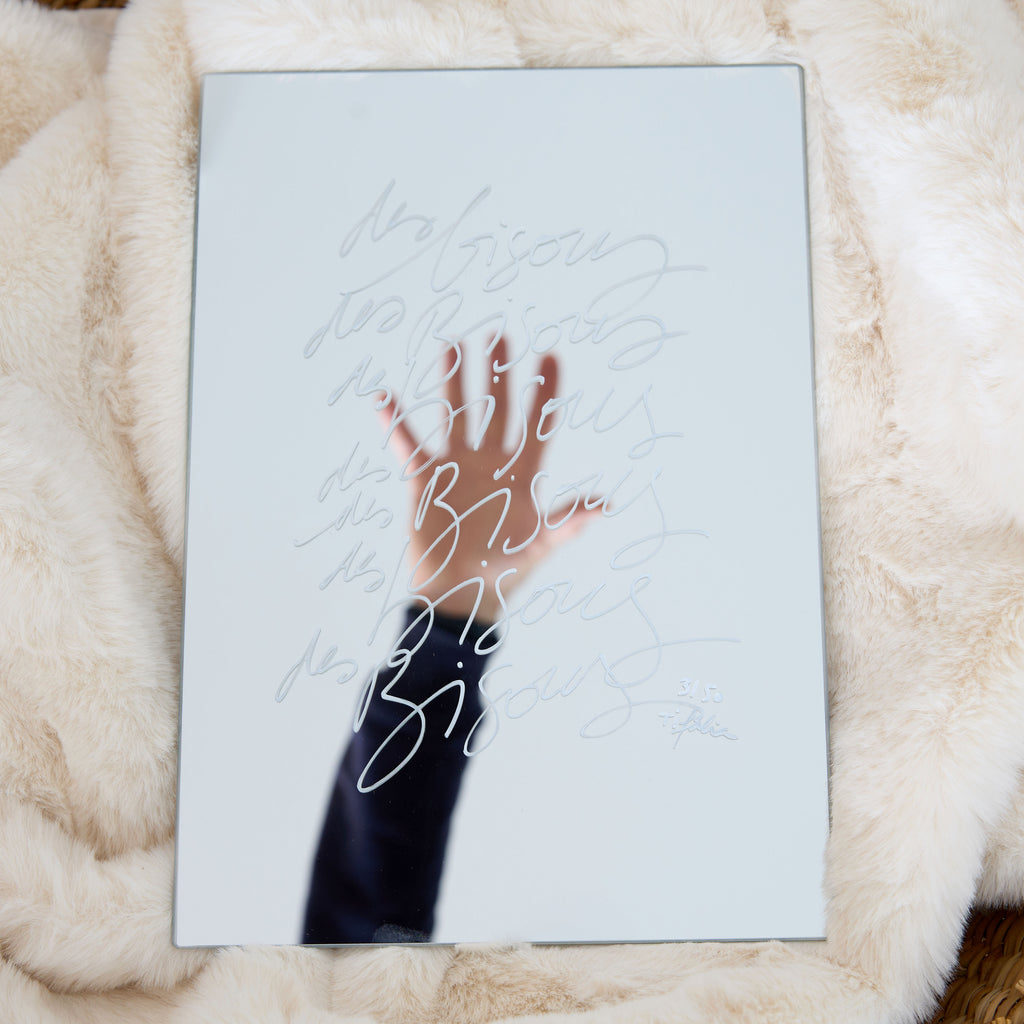 Miroir L'amour ou Bisous