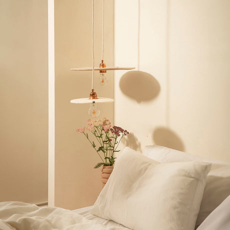 Suspension plate en feutre