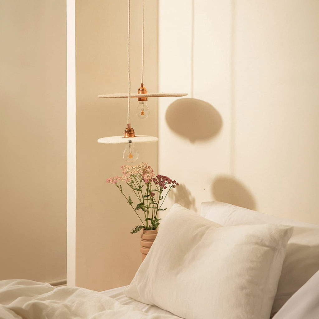 Suspension plate en feutre