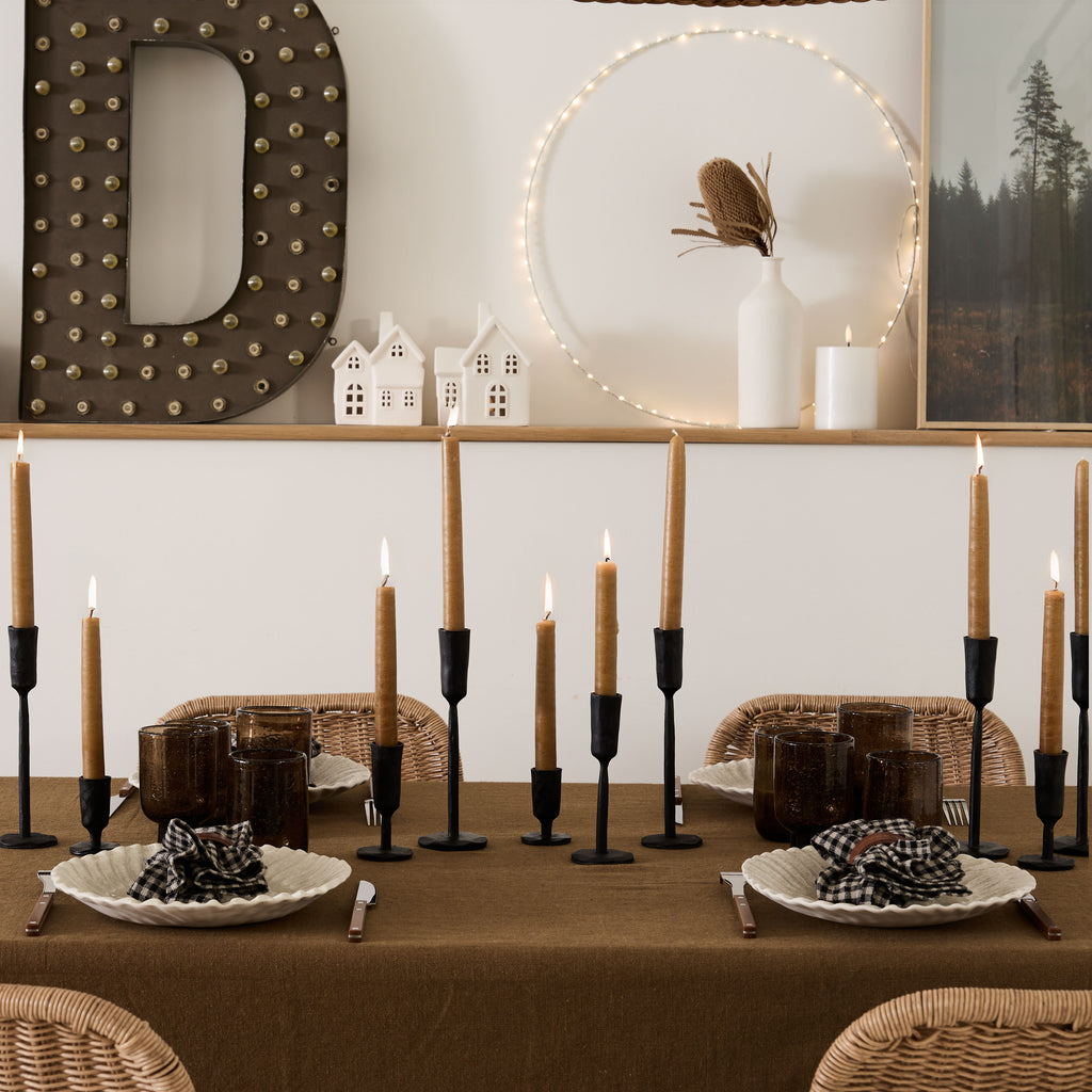 Verres à bulle terracotta