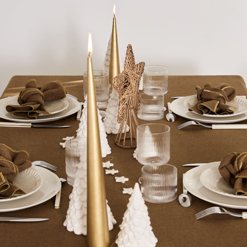 Serviette / Set de table marron