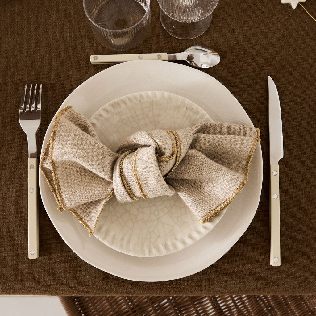 Set de 16 couverts Ivoire