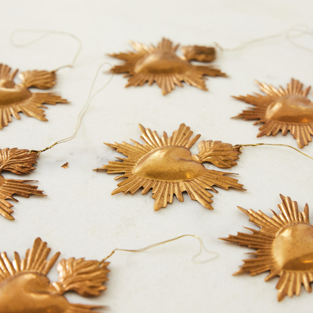 Lot de 2 Pampilles coeur