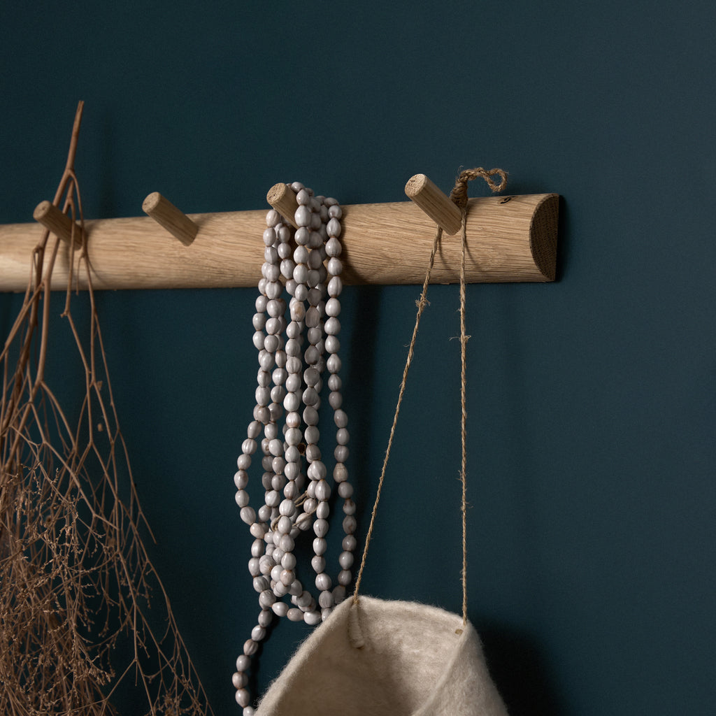 Patère 5 crochets demi-rond