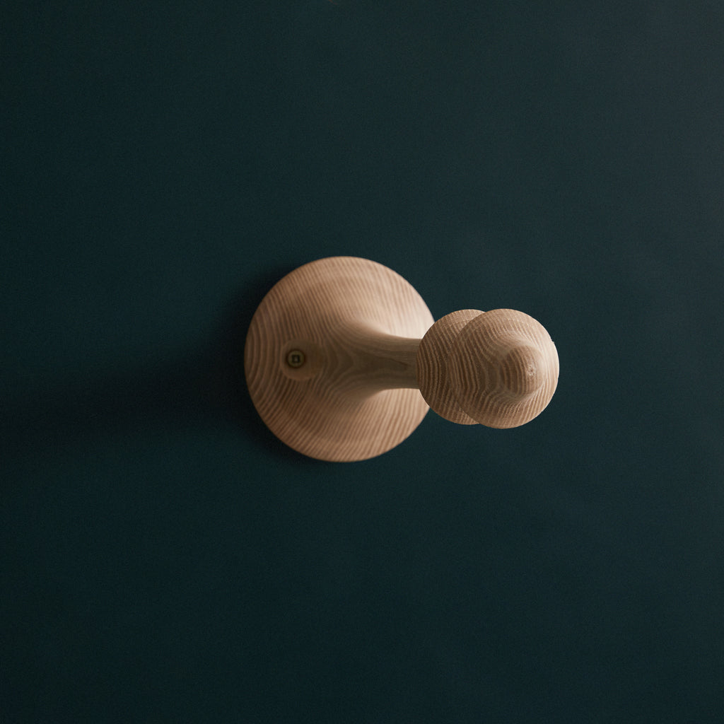 Porte-luminaire en bois