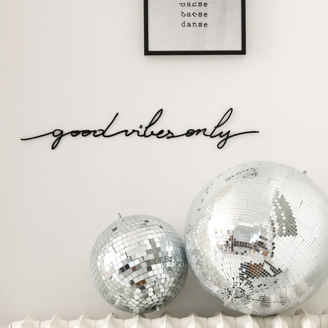 Good vibes only - Déco murale