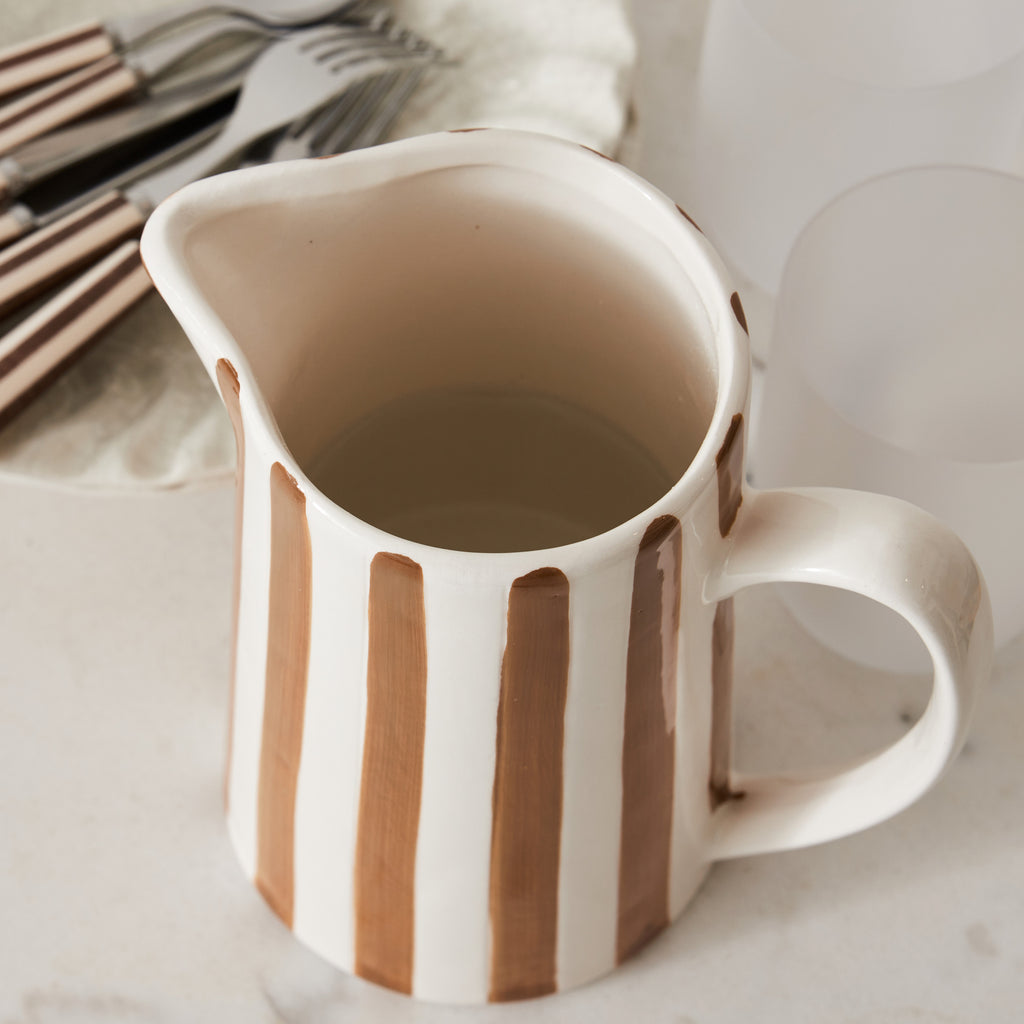 Carafe Pichet rayé