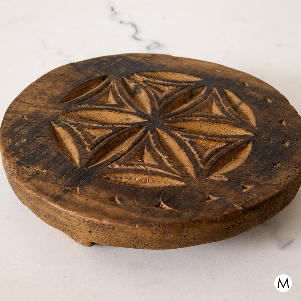 Plateau en bois brut naturel