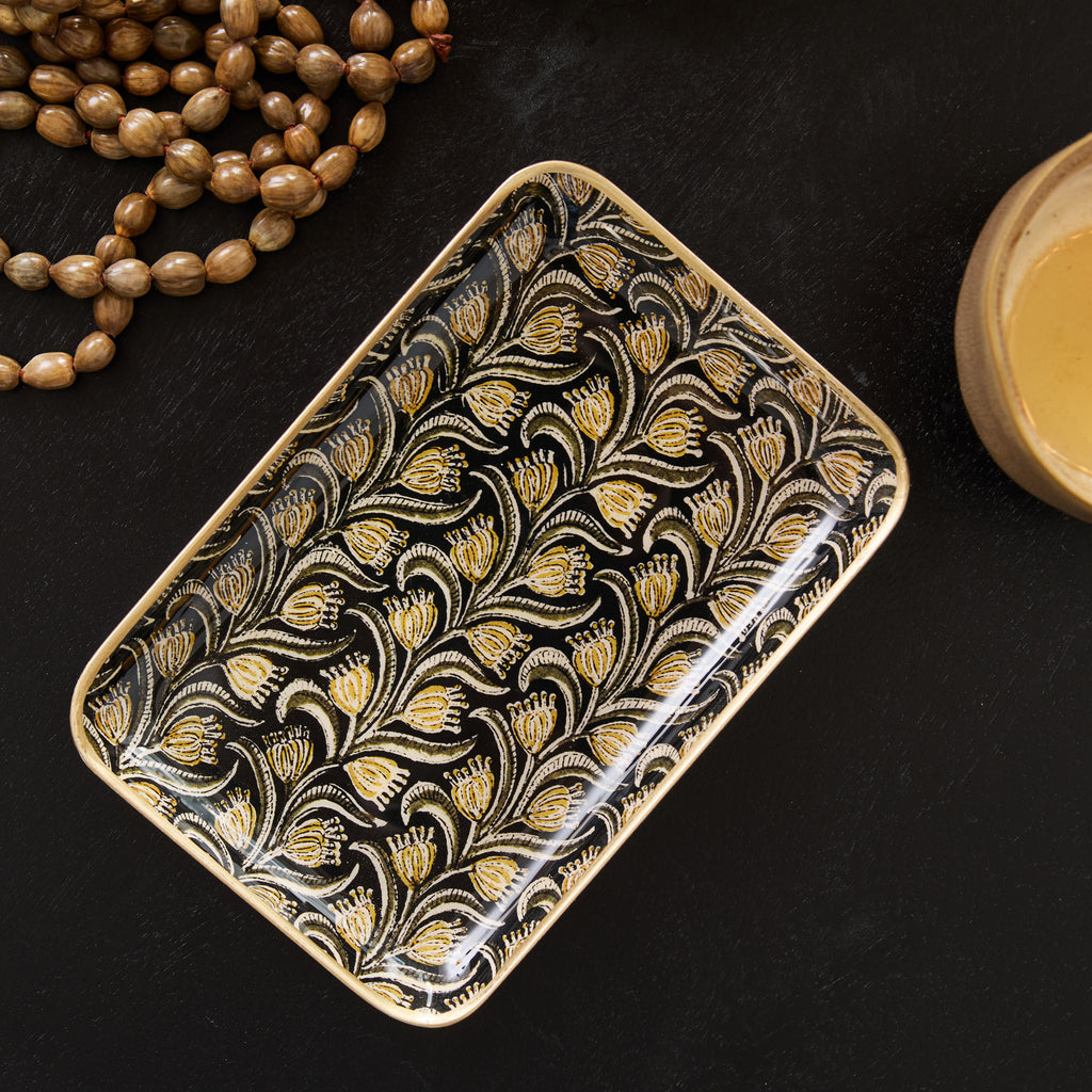 Petit plateau Floral