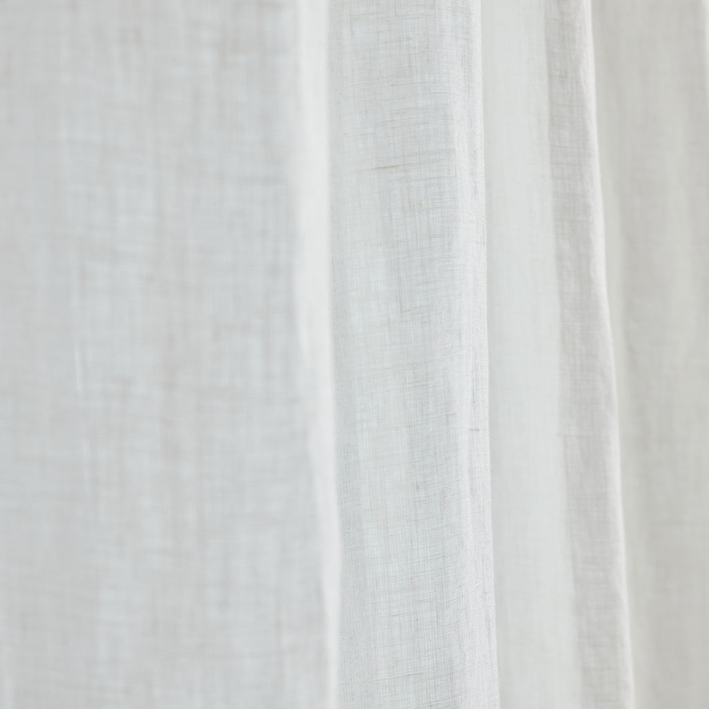 Rideau en lin lavé