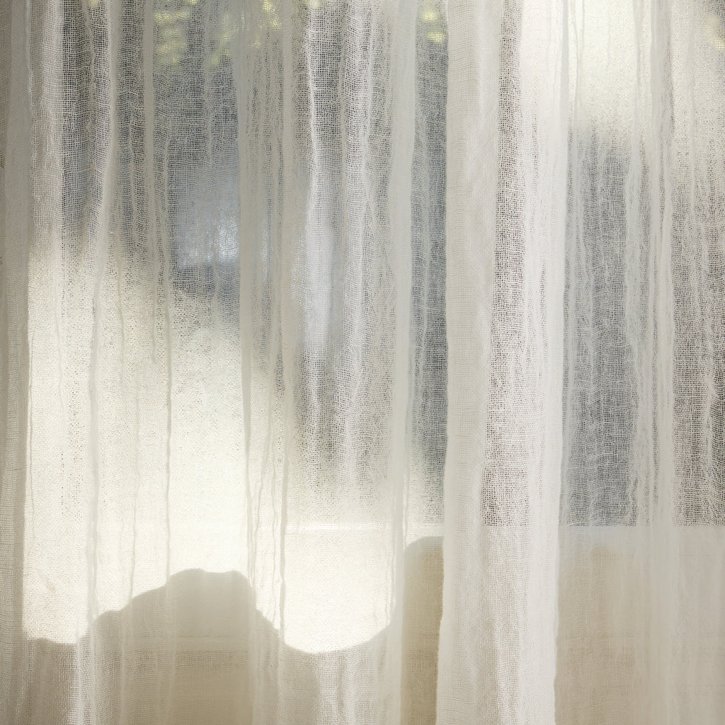 Rideau en voile de lin