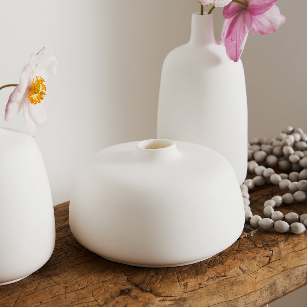 Soliflore en porcelaine