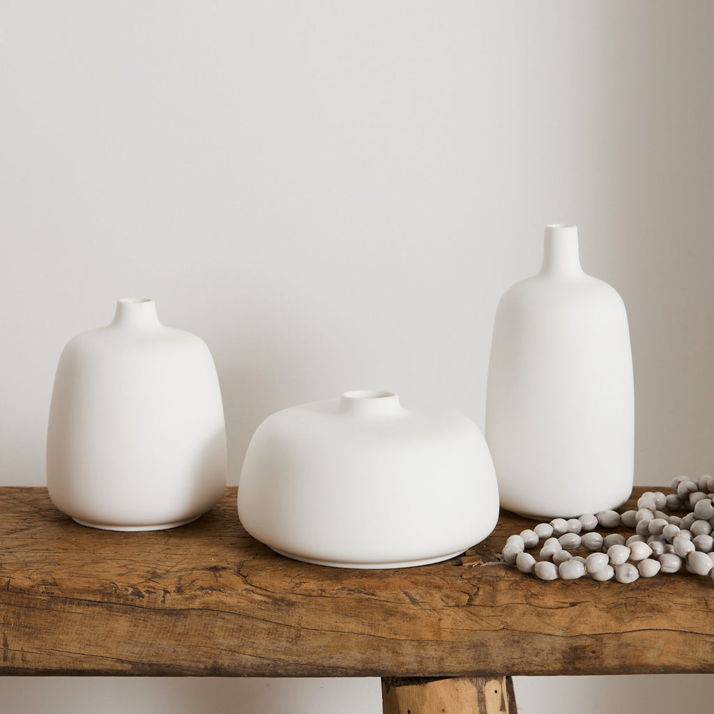 Soliflore en porcelaine