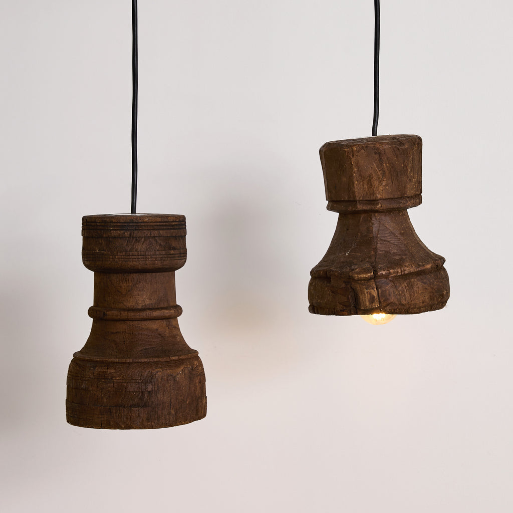Suspension en bois