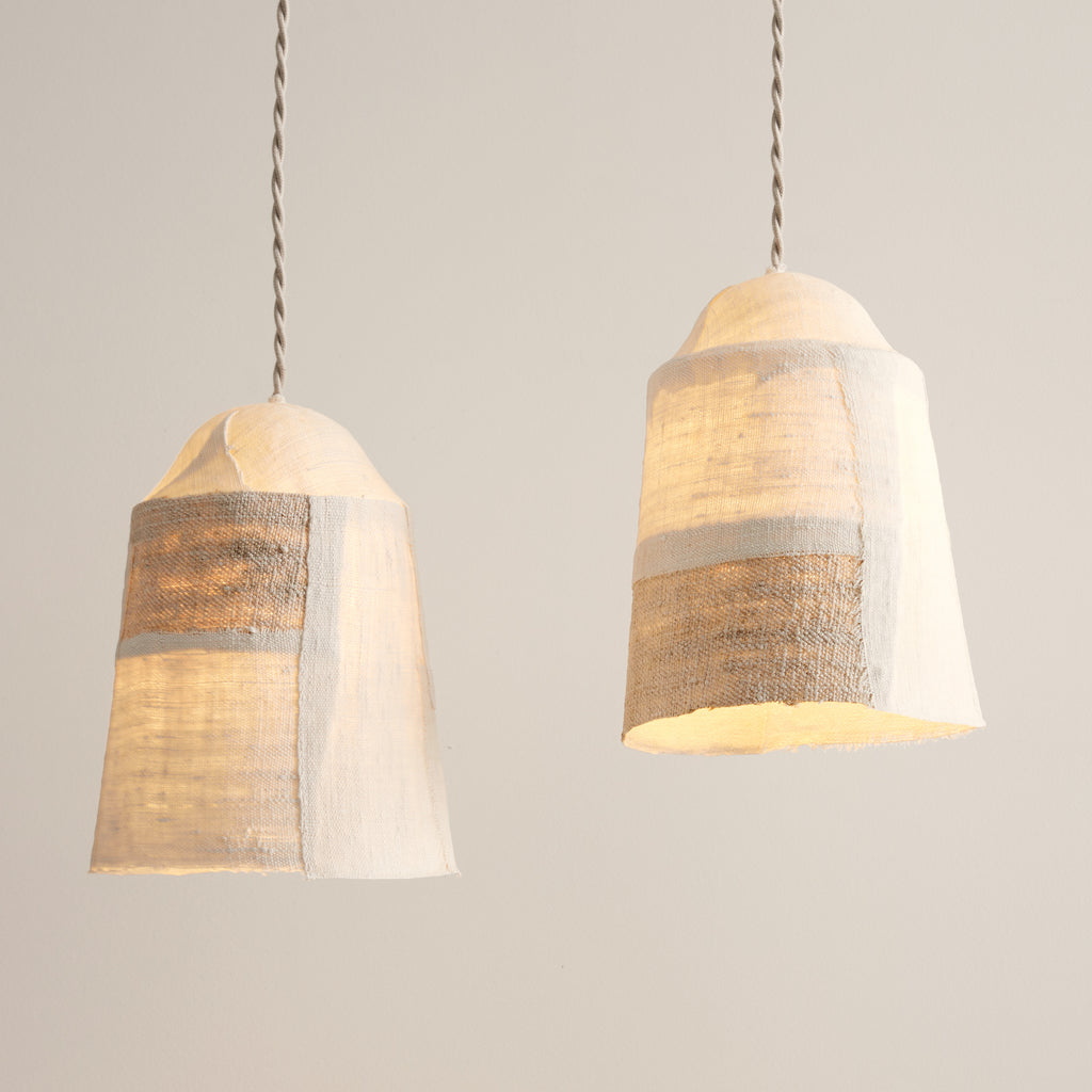 avant bundle Suspension en tissu crème