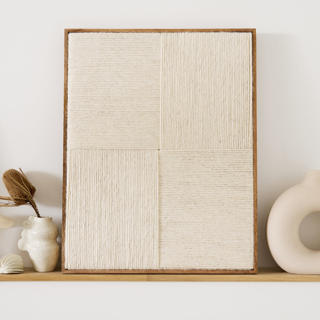 Tableau tissé en laine