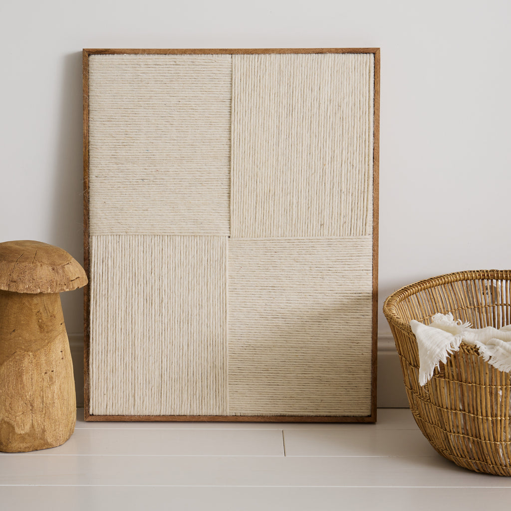 Tableau tissé en laine