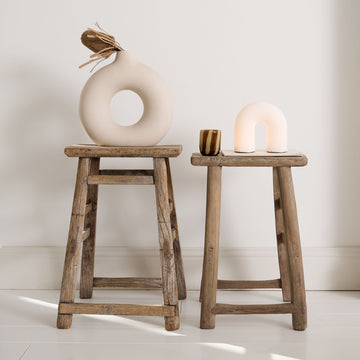 Tabouret en bois