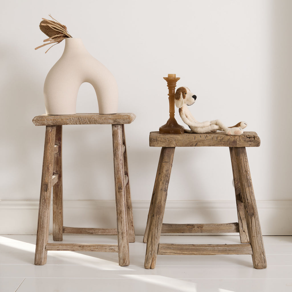 Tabouret en bois