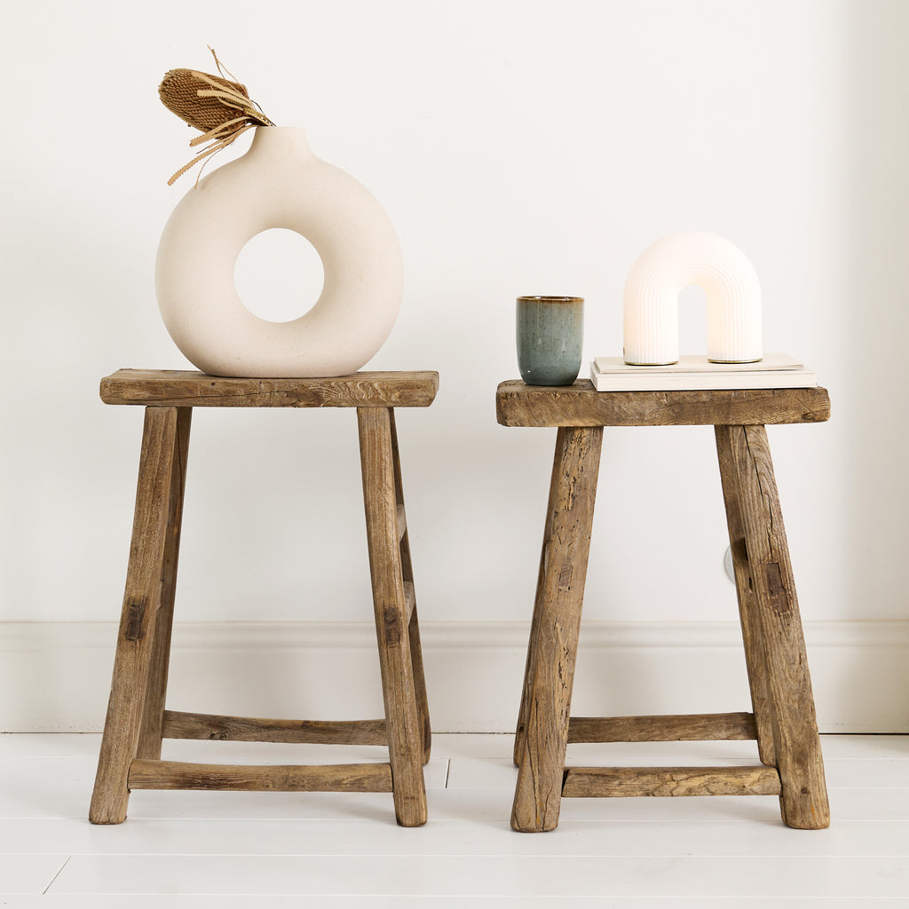 Tabouret en bois