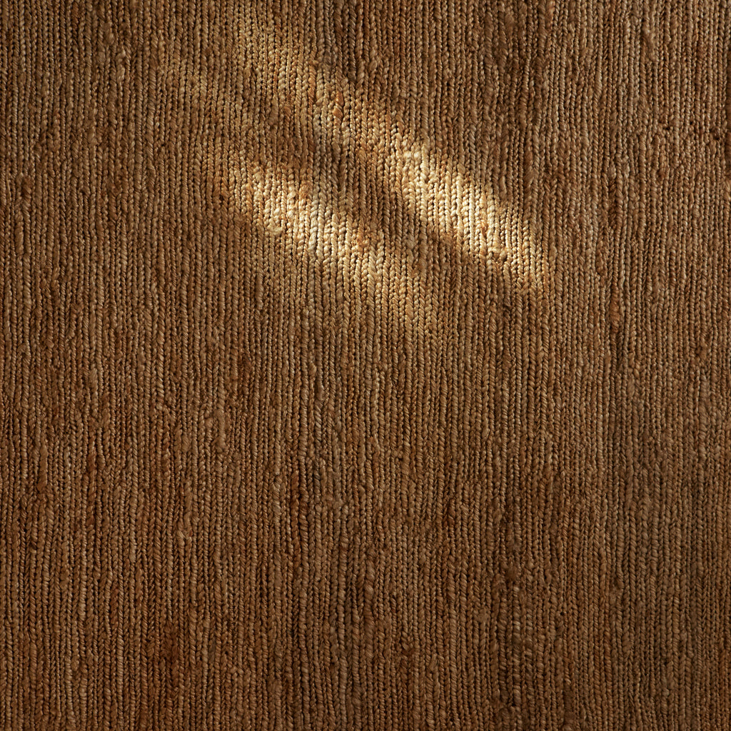 Tapis tressé en chanvre