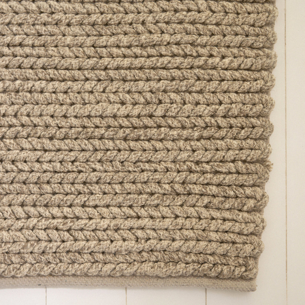 Tapis en laine chevrons