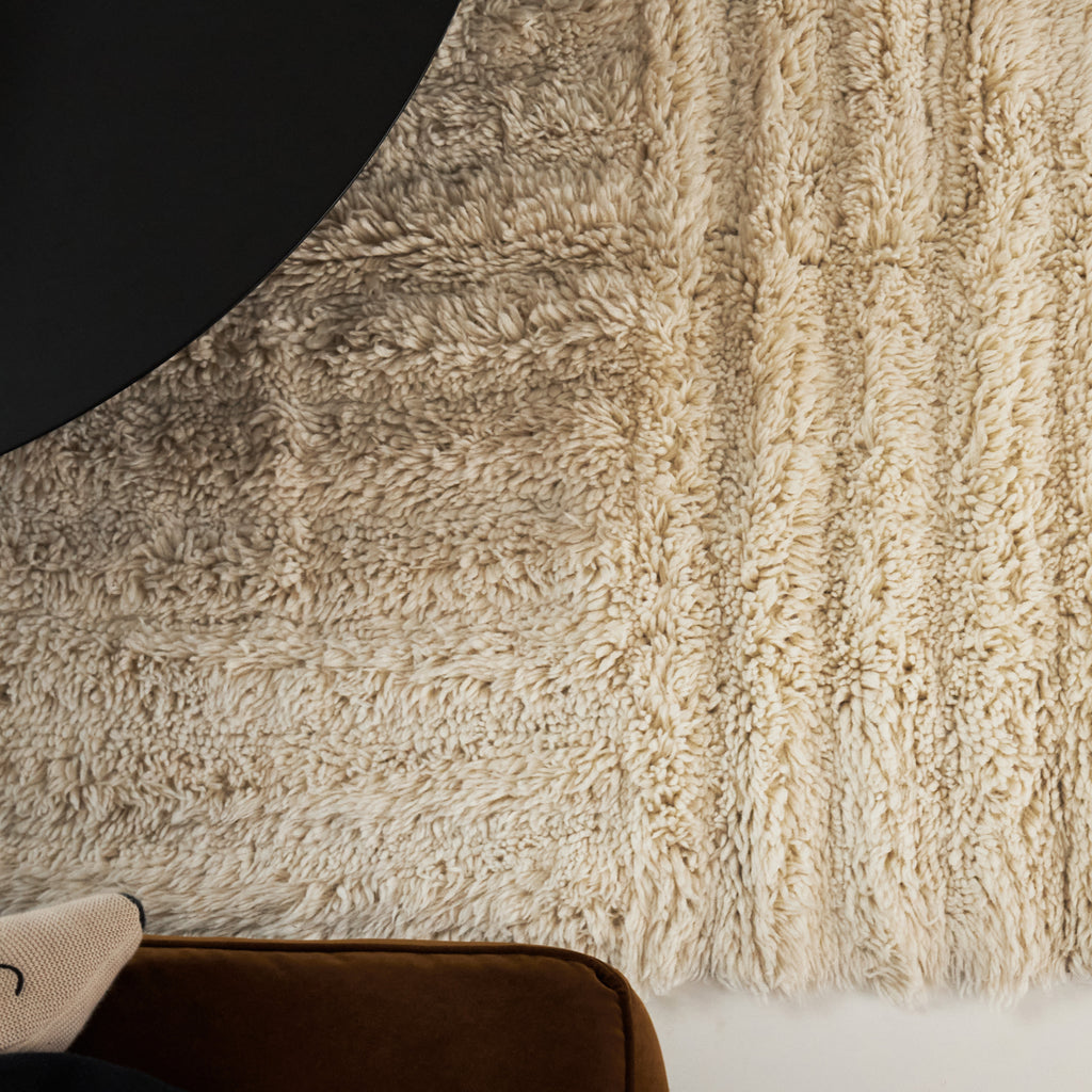 Tapis laine Ondulations