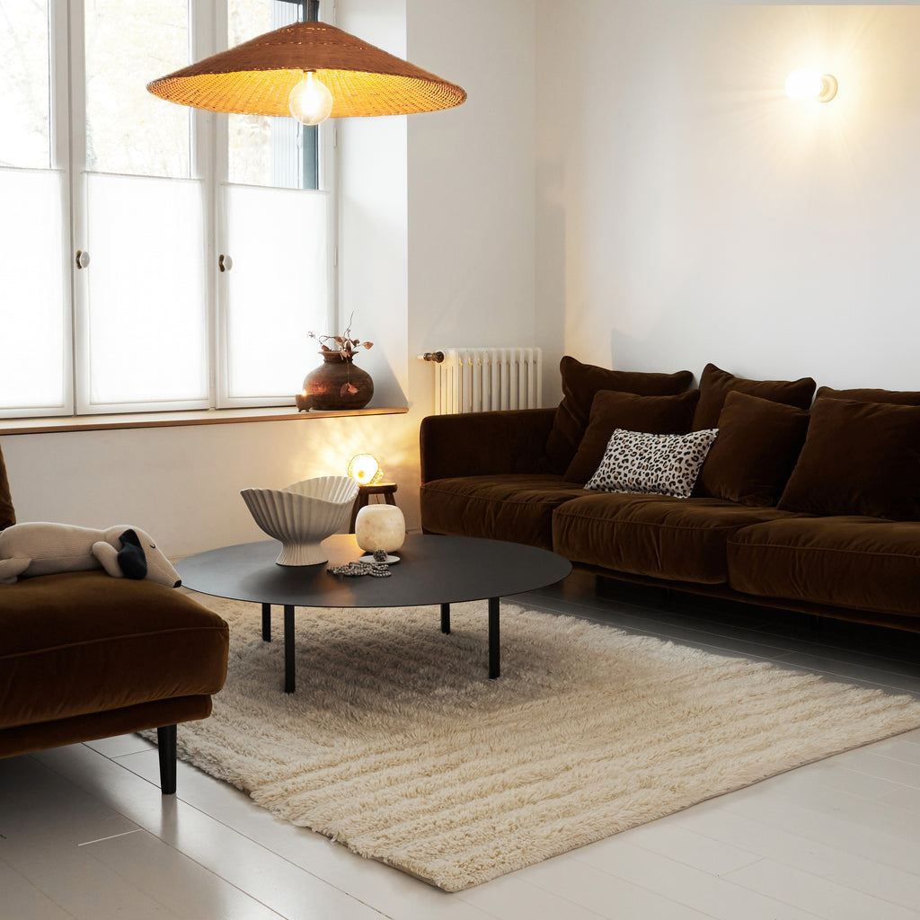 Tapis laine Ondulations