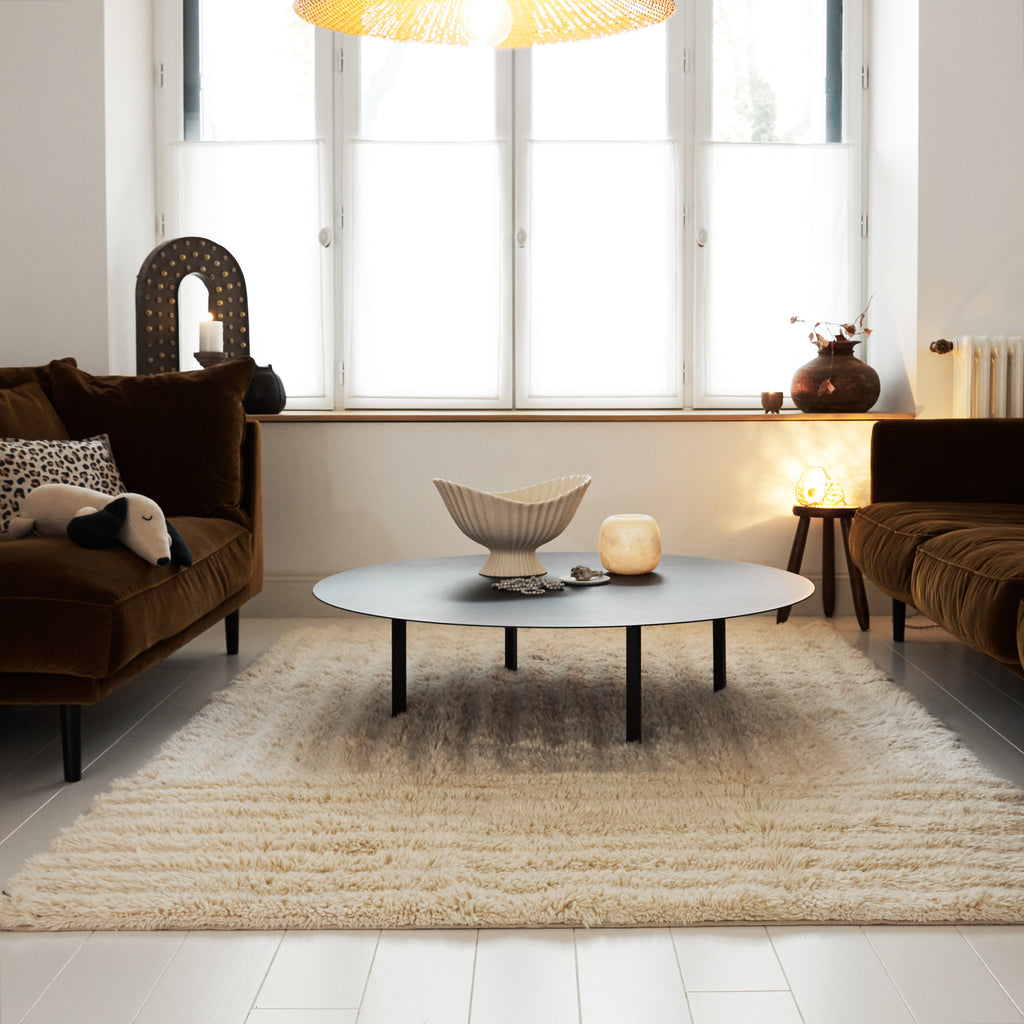 Tapis laine Ondulations