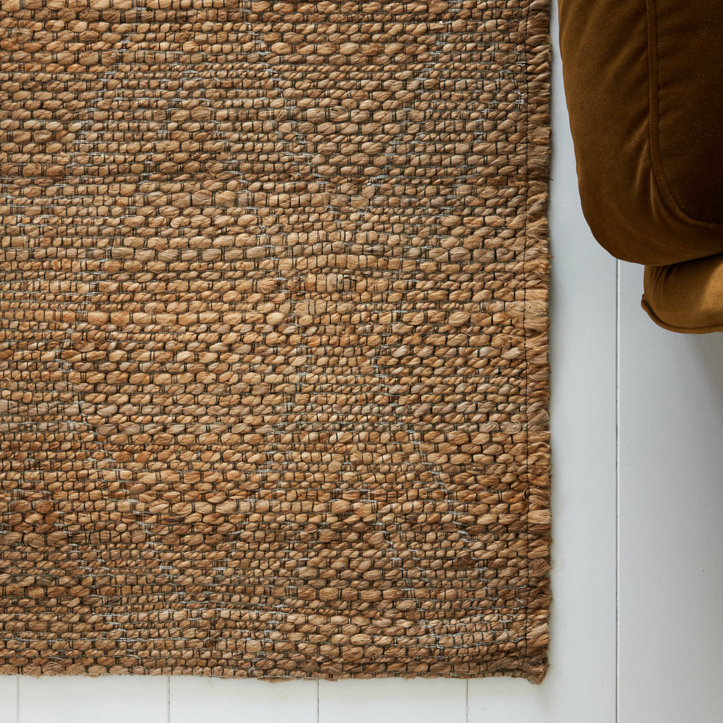 Tapis 2x3 en jute motif losanges