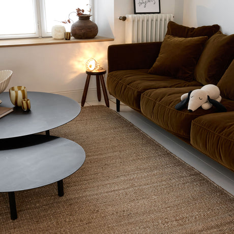 Tapis en jute sable 2