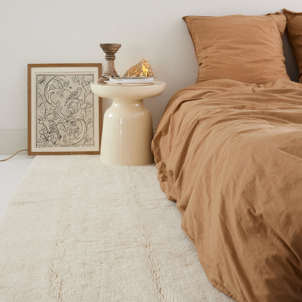 Long tapis en laine