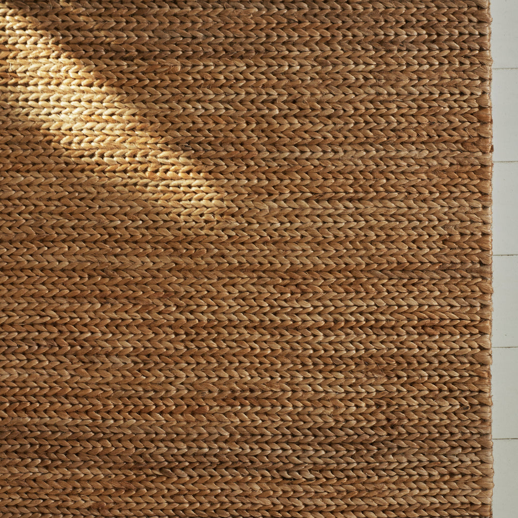 Long tapis chanvre à chevrons