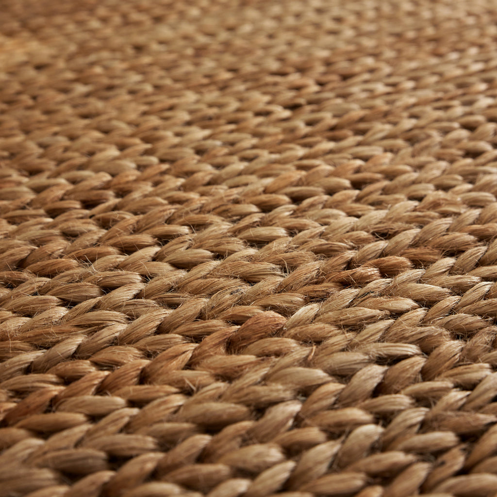 Long tapis chanvre à chevrons