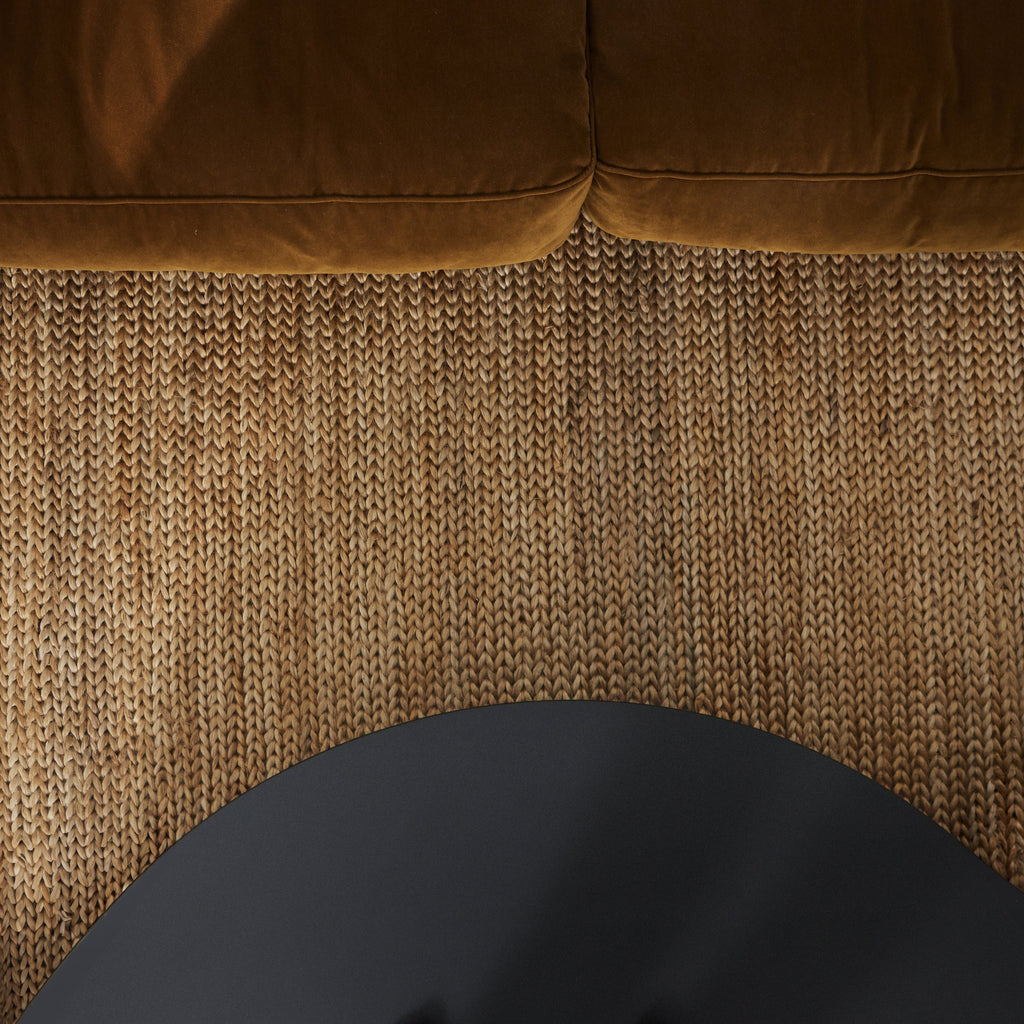 Tapis chanvre à chevrons