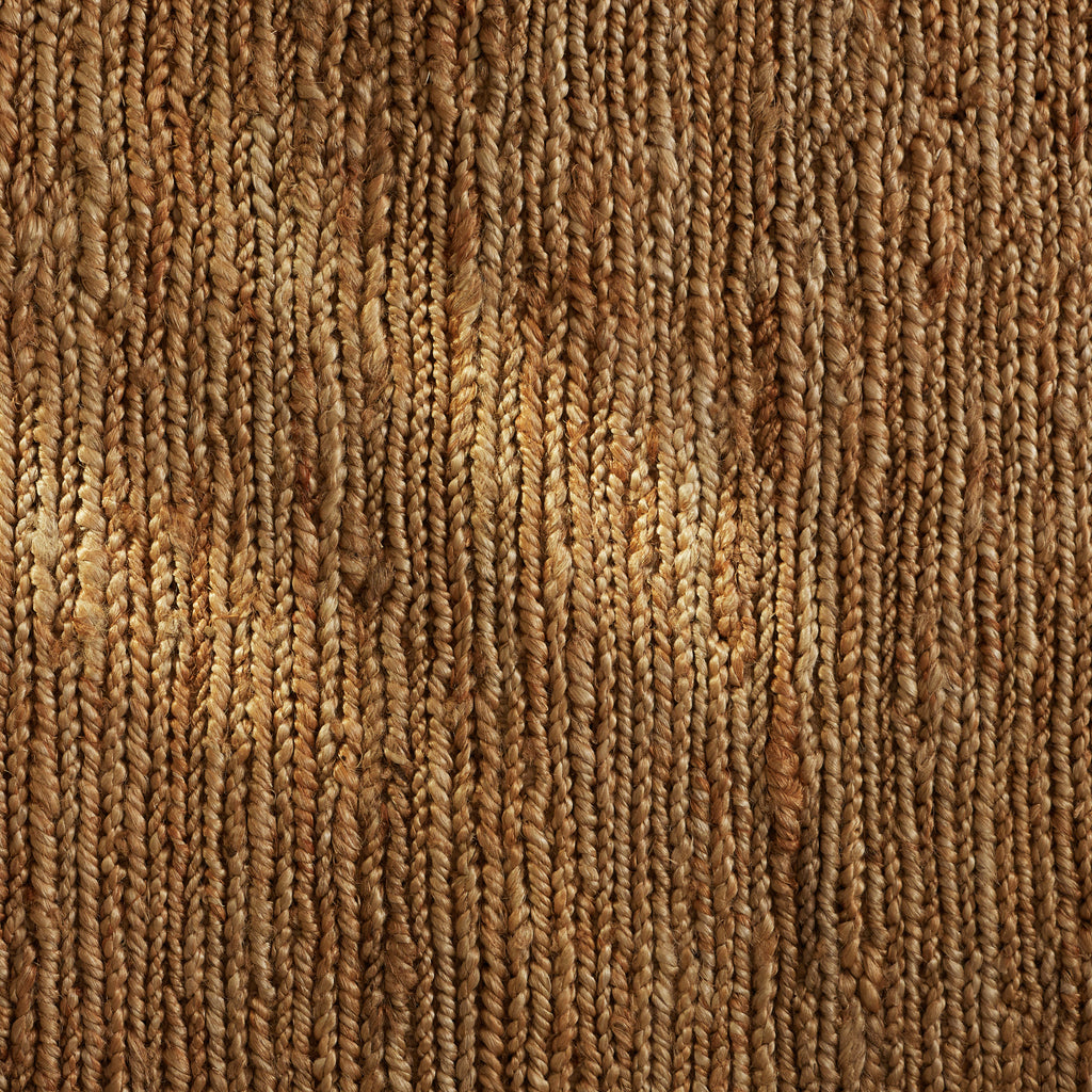 Petit tapis tressé en chanvre Naturel