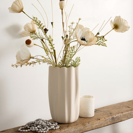 Vase plissé