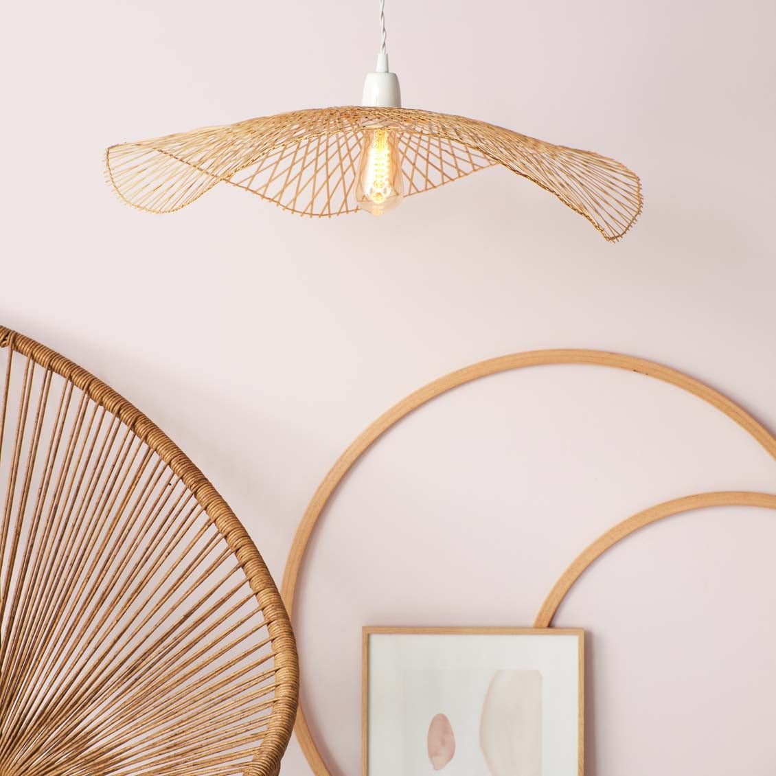 Lot De 6 Petits Abat-Jours Beige En Forme De Cloche Uno Fitter - Parfait Pour Lustre, Lampadaire, Applique Murale E14