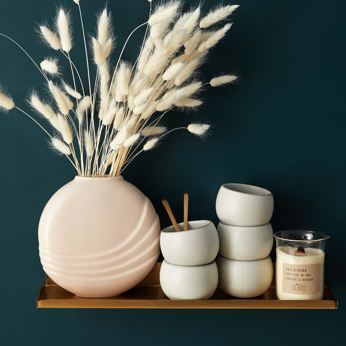 Étagère Murale Dorée – Une Seule étagère Décorative D'occasion