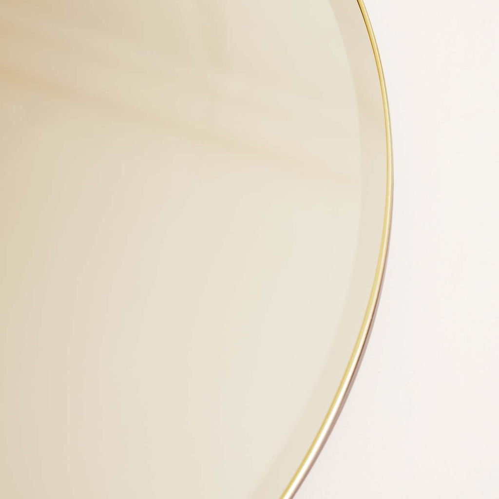 Miroir 'organique' doré