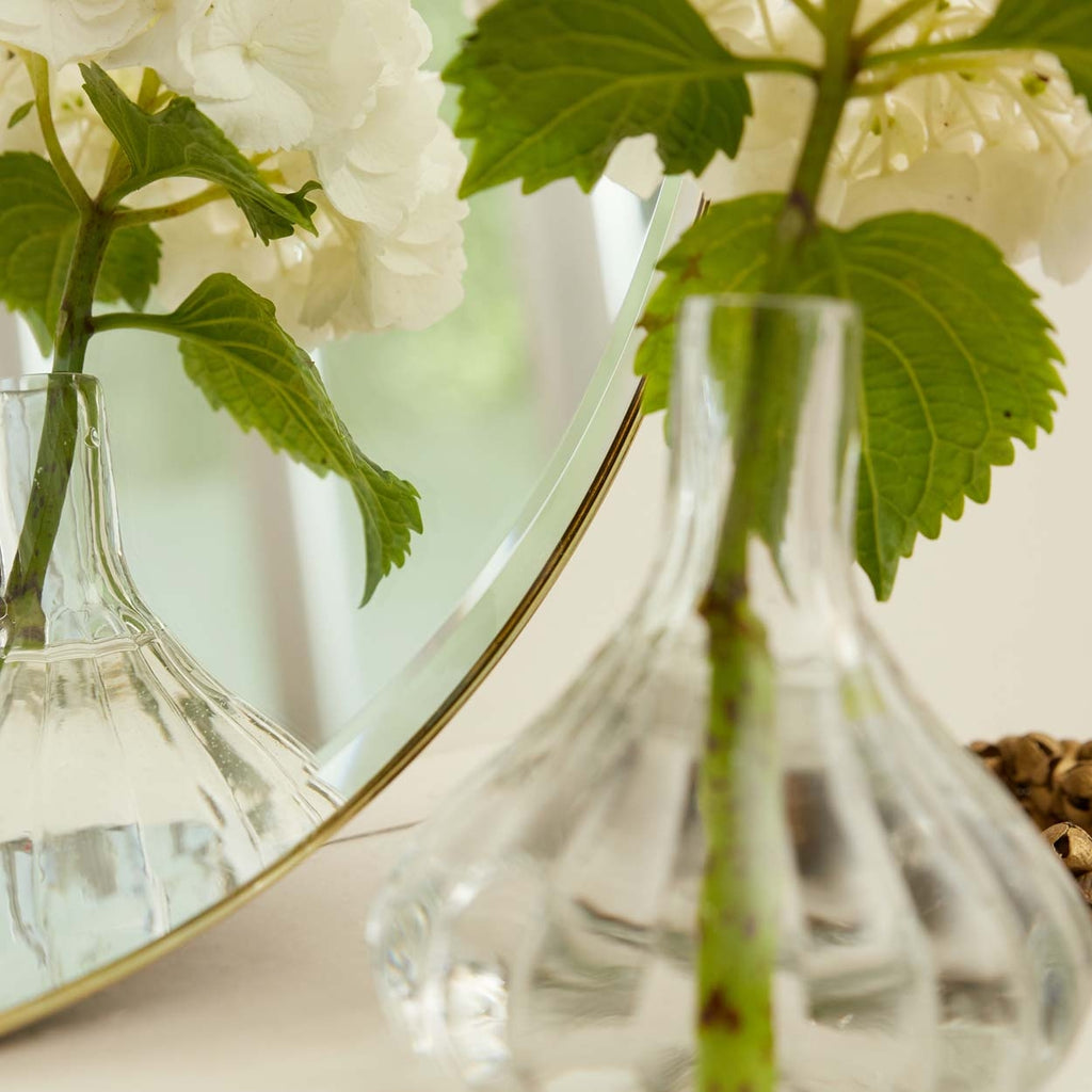 Miroir 'organique' doré