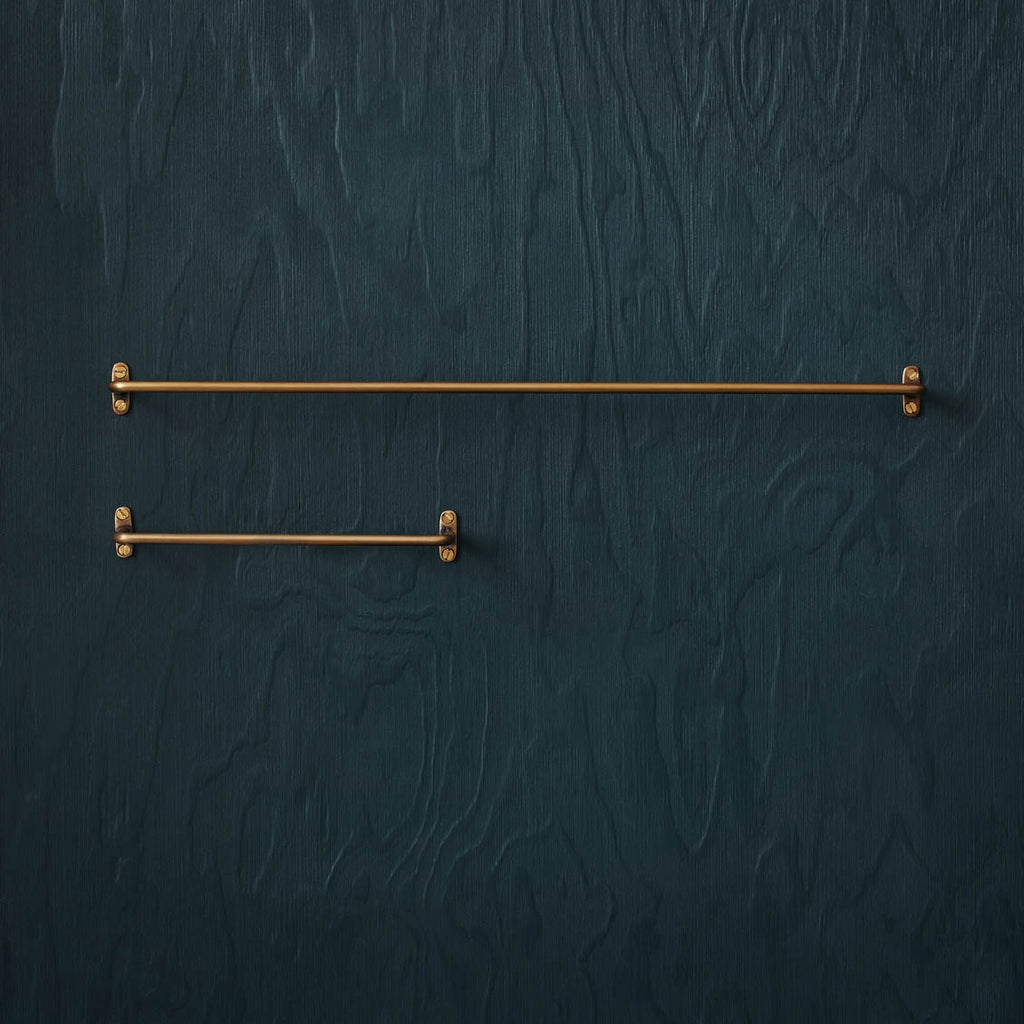 Barre porte-serviette en laiton