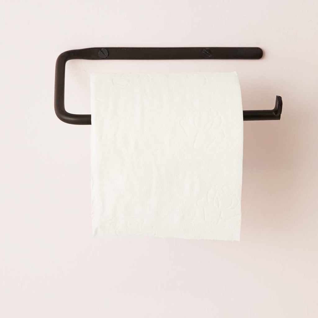 Dérouleur de papier toilette Noir